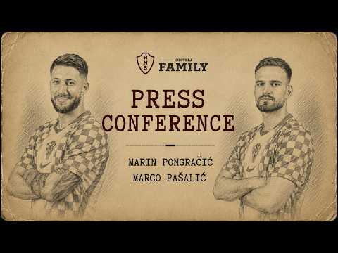 Press Conference: Marin Pongračić and Marco Pašalić