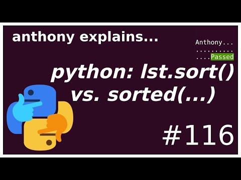 Python Sorting Simplified Sort Vs Sorted Explained English Programmingforbeginners Webdev