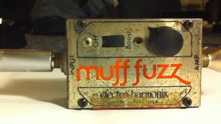 Video thumbnail for Electro Harmonix Vintage Muff Fuzz by The Pedal Guru