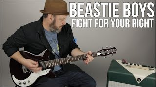 Beastie Boys - Fight For Your Right To Party - Guitar Lesson