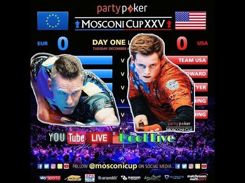 【Pool Live】Super match -Mosconi Cup 2018 - Niels Feijen vs Tyler Styer - RACE 5