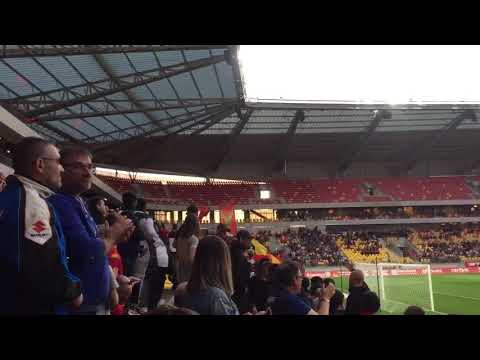 Entrée des joueurs Le Mans FC ac Ajaccio