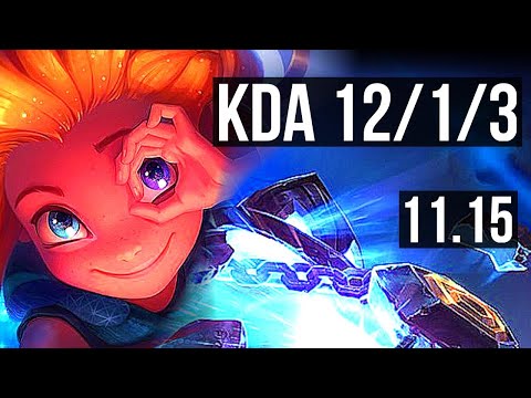ZOE vs XERATH (MID) | Rank 5 Zoe, 12/1/3, Legendary | JP Challenger | v11.15