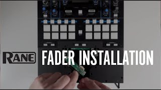 How To Install a RANE MAG FOUR Fader