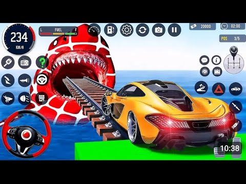 GT Ramp Car Stunts Racing Simulator - Extreme Car Crash Beam Derby 3D - Android GamePlay #2
