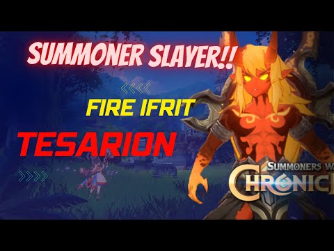 Tesarion Summoner killer For Arena Ladder Grinding | Summoners War: Chronicles #Sumcles