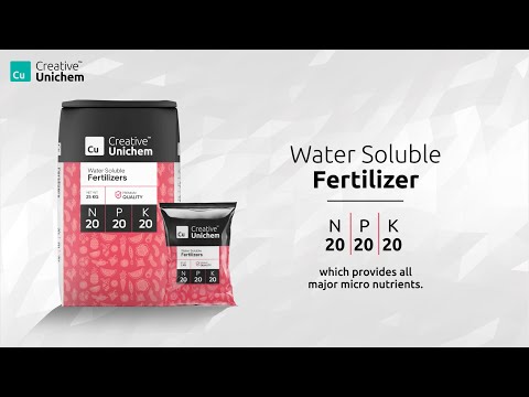 Npk 20 20 20 water soluble fertilizer, packaging size: 25 kg