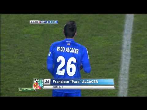 Rayo Vallecano - Getafe [3-1] Alcacer