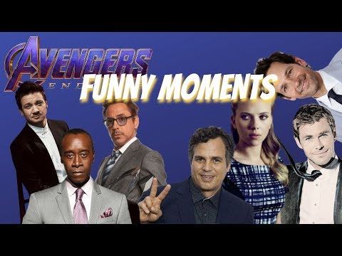 Avengers: Endgame Cast Funny Moments 2019 [pt. 1]