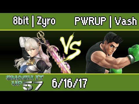 8bit | Zyro (Corrin) vs PWRUP | Vash (Little Mac) - Wii U - SUI 57