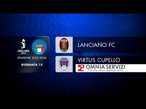 Abruzzo Excellence | Matchday 15: Lanciano FC - Virtus Cupello (1-0)