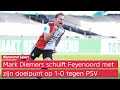 Zo klonk de 1-0 van Mark Diemers bij Feyenoord-PSV op Radio Rijnmond