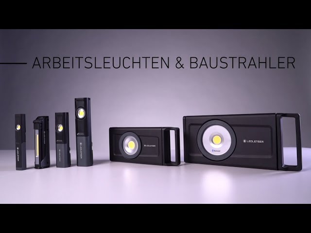 Video Teaser für Ledlenser Arbeitsleuchten & Baustrahler - deutsch