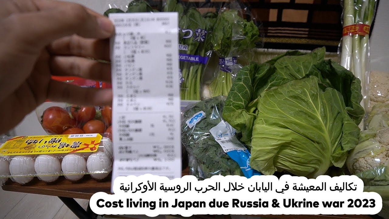 تكاليف المعيشة في اليابان خلال الحرب الروسية الأوكرانية What can 20$ gets in Japan Due War 2023