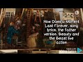 How Does A Moment Last Forever Song Lyrics The Beauty And The Beast Live Action