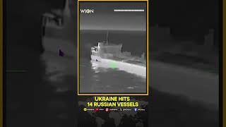 Ukraine Claims Strike on 14 Russian Naval Vessels in Black Sea Operation