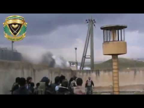 استعداد مقاتلي لواء الفرقان لاقتحام نقاط لقوات النظام في محيط السجن المركزي في حلب