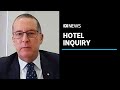 Chris Eccles Resigns After Hotel Quarantine Inquiry Requests Phone Records ABC News
