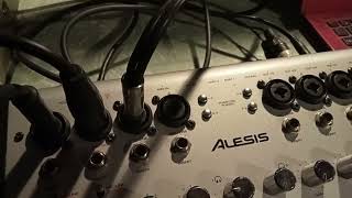 Video thumbnail for Alesis FireWire I/O-26 and live set up so far. by Chris Dealny
