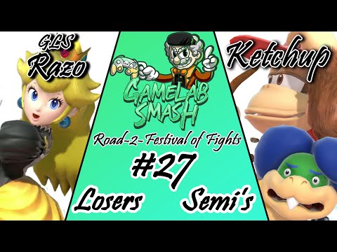GameLab-Smash #27 Razo (Peach) VS Ketchup (Bowser Jr)