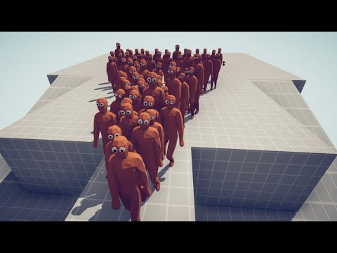 Big Robot VS All Units - Challenge (Totally Accurate Battle Simulator - TABS Gameplay FHD)