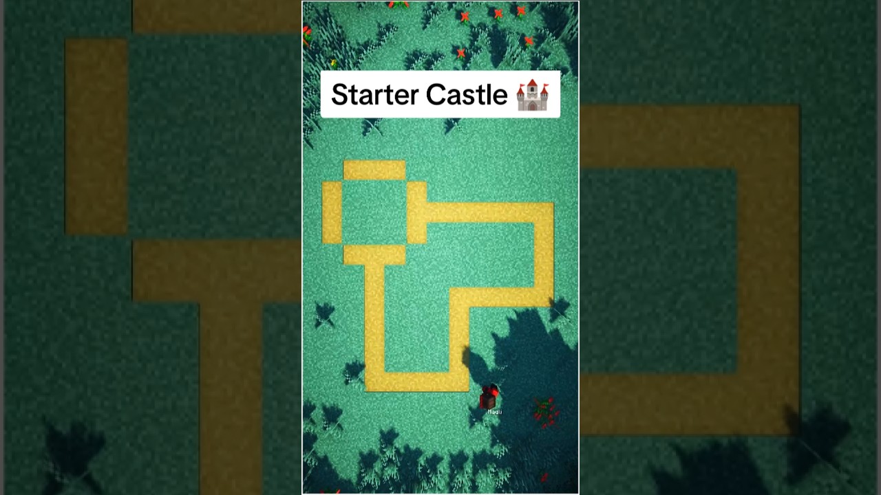Minecraft Starter Castle! 🏰