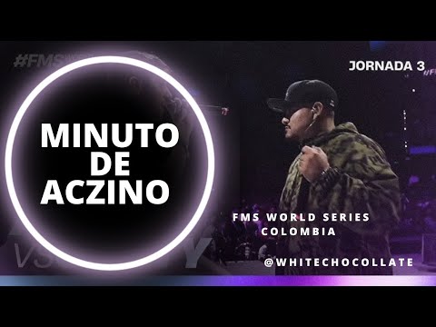 EL MEJOR MINUTO DEL AÑO ACZINO vs CHUTY | FMS WORLD SERIES 2024 #rap #fms #colombia #beats