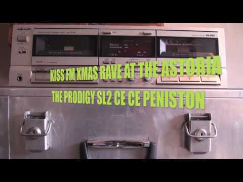 KISS FM XMAS RAVE AT THE ASTORIA 18TH DECEMBER 1991 FEAT THE PRODIGY SL2