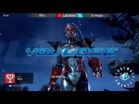 ELNEGRO vs TkMx Rho ~ The King of CREMA Fist Tournament Winners Round 3 ~ Tekken 7 Mexico