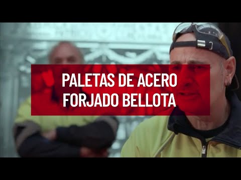 Bellota Paleta madrileña con mango madera para trabajos de albañilería / 5842