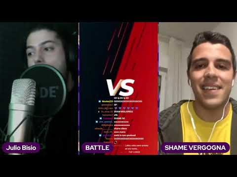 SHAME vs J BISIO - BATTLE DI FREESTYLE IN LIVE DA GRENBAUD