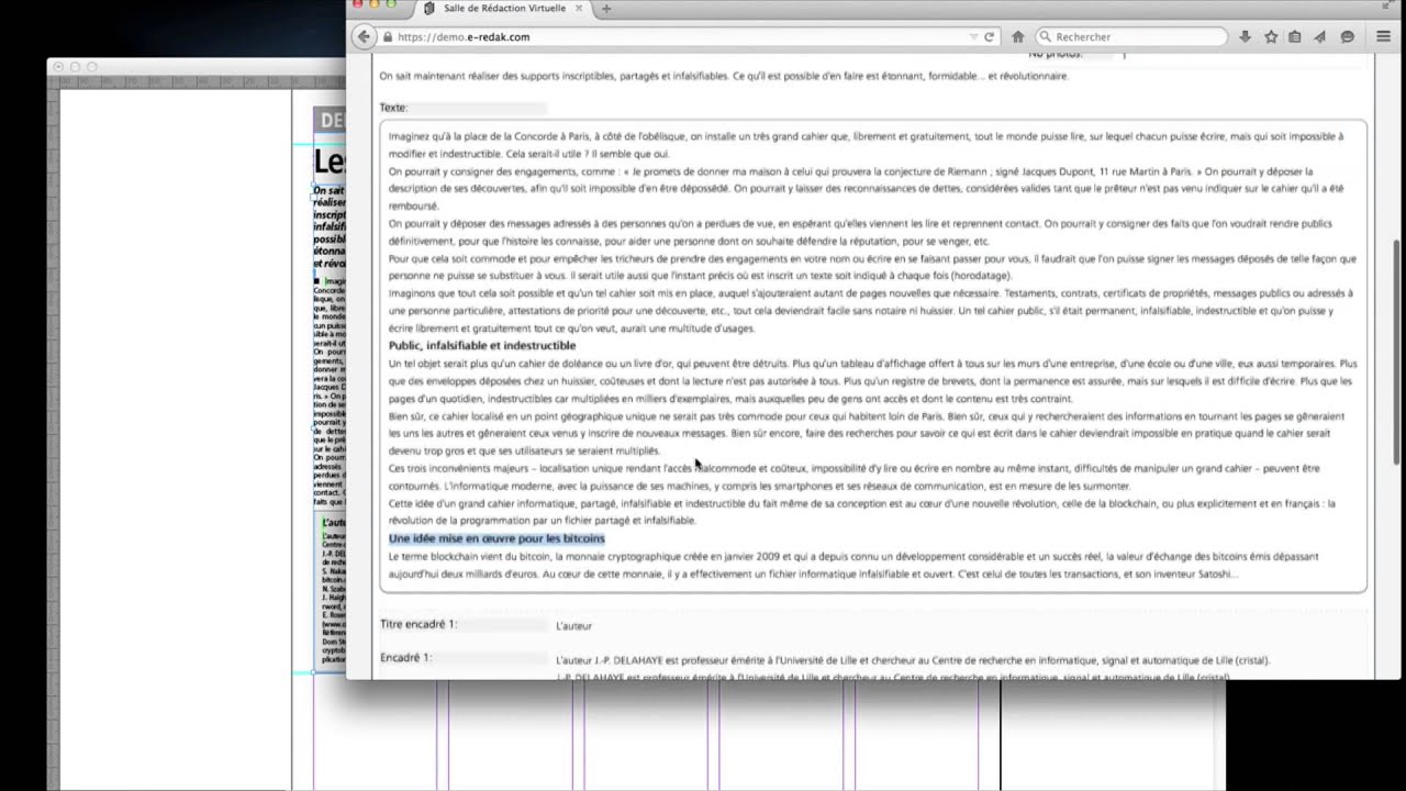 Vidéo Tutoriel EasyCatalog InDesign e-redak