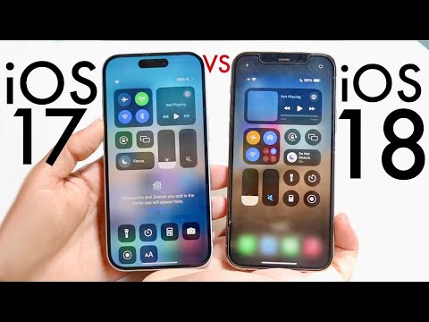 iOS 18 Vs iOS 17! (Comparison) (Review)