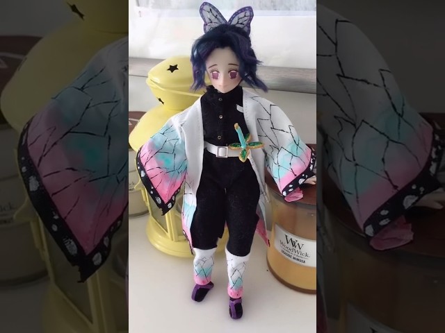 Vídeo relacionado con DACHENG Póster con impresiones de personajes de anime para Demon-Slayer-Shinobu-Cosplay - Licencia Oficial