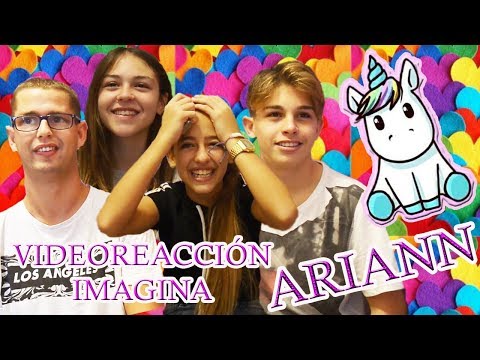 Imagina - Canción de Navidad - Ariann Videoreacción en directo con amigos