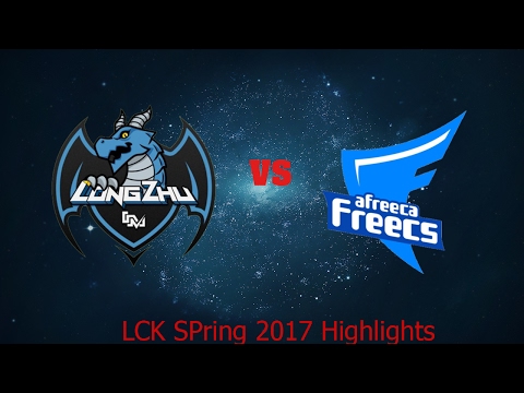 LongZhu Gaming vs Afreeca Freecs Highlights Game 1   LCK Week 5 Day 4 Spring 2017  LZ vs AFR G1