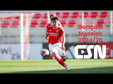 Gonçalo Moreira (SL Benfica) - Goals, Skills & Assists 2024/25 | HD