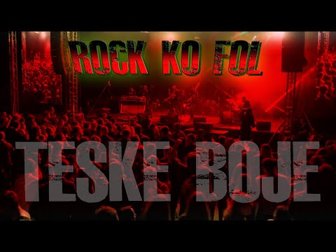 TESKE BOJE - ROCK KO FOL Kumanovo LIVE