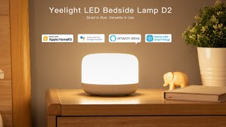 Yeelight Xiaomi LED Bedside Lamp D2 YLCT01YL (YLCT012GL / YLCT0101CN) - відео 3