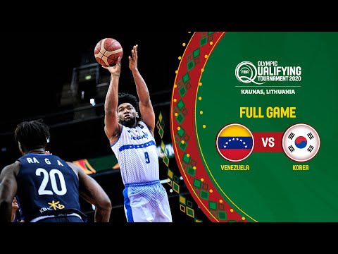 Venezuela v Korea | Full Game - FIBA Olympic Qualifying Tournament 2020