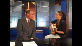 Jenna Andrews on Evening News with Daryl McIntyre