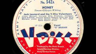 V-Disc 542 Jack Leonard, B.Crosby, Mary Martin, J. Teagarden