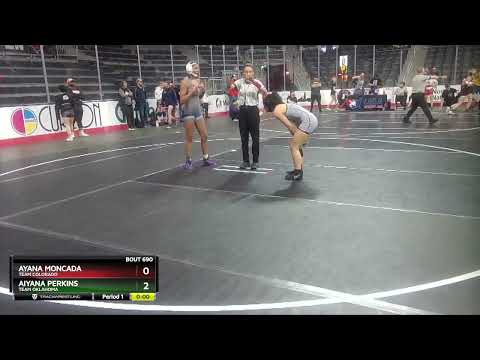 117 Lbs Cons. Round 4 - Aiyana Perkins, Team Oklahoma Vs Ayana Moncada, Team Colorado B3d1