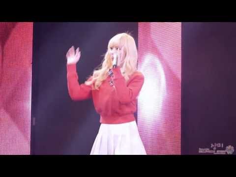 140111 하이하이콘서트 헬로비너스 HELLOVENUS 윤조 직캠 Would you stay for tea?