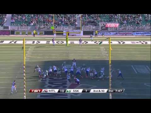 CFL Recap: Montreal 34, Saskatchewan 28 - October 20, 2012