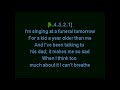 Phoebe Bridgers Funeral Official Karaoke Instrumental