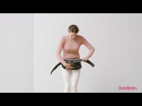 Baby Bjorn - How to roll up Baby Carrier One Option 1