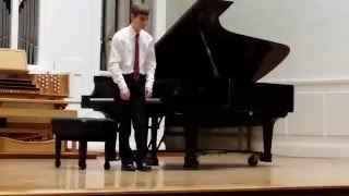 James’ Stetson Audition 2/6/16 Third of Three Pieces