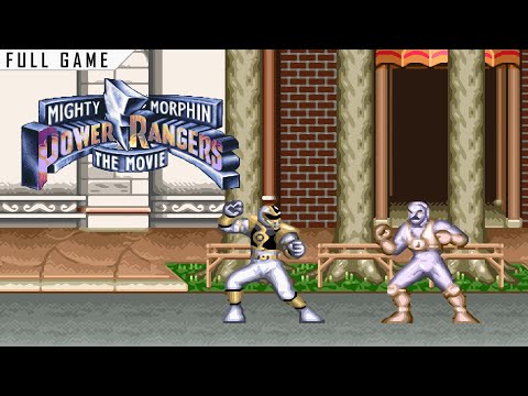 Mighty Morphin Power Rangers: The Movie | Super Nintendo | Full Game [Upscaled to 4K using xBRz]