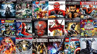 Top 12 BEST SUPER HERO GAMES for PS3